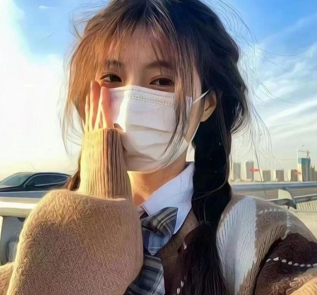 当他们认真编织时